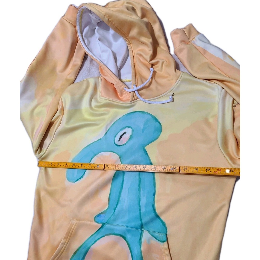 Bold & Brash Squidward Hoodie  Meme Art Graphic Pullover Sweatshirt‎ Unisex - Picture 5 of 7